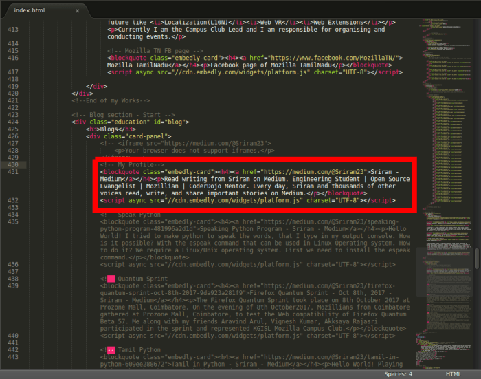How to embed medium blog posts in wordpress