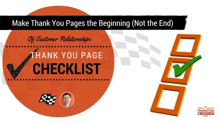 How to check thankyou page template