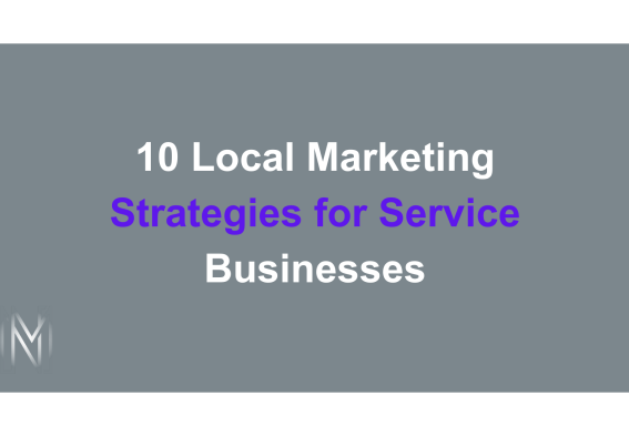 Marketing strategies for service area business