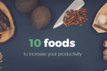 Use food to increase productivity at work