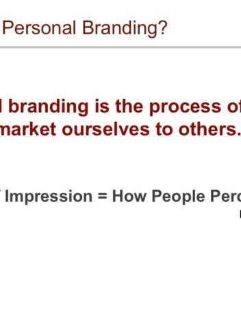 7 steps to develop a personal branding strategy