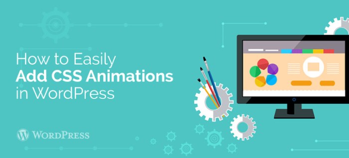 How to easily add css animations in wordpress