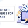 Boost your rankings with these off page seo techniques
