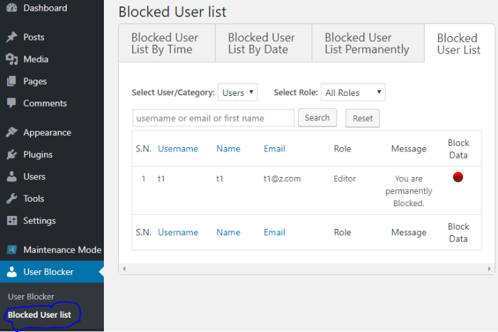 How To Block A User On WordPress Without A Plugin – ThemeWaves How to request unblock user in wordpress