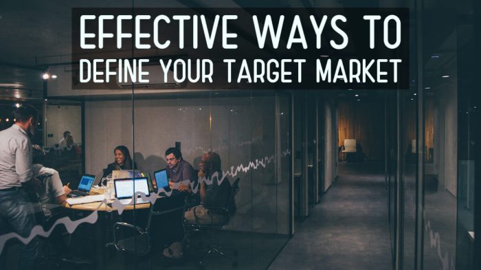 How to define your target audience