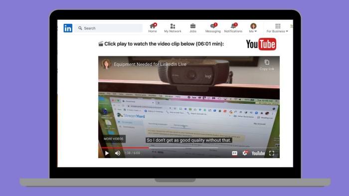 Linkedin adds automatic captions to videos