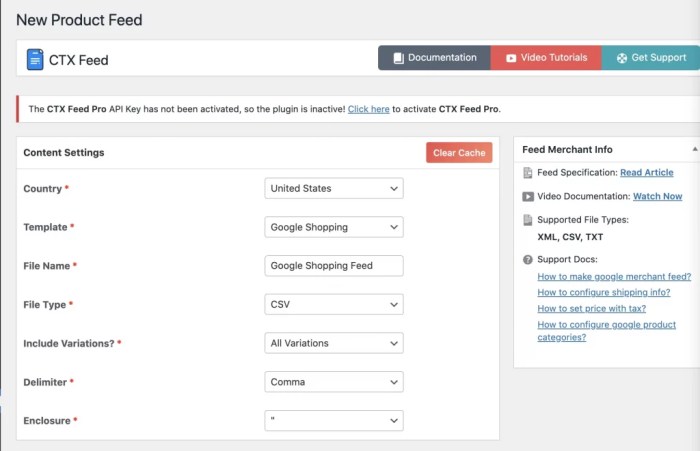 Google merchant center 101 submit a product feed