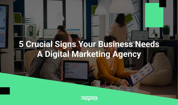 6 signs your business needs a digital marketing agency