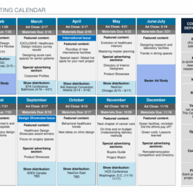 How to create a content calendar free template