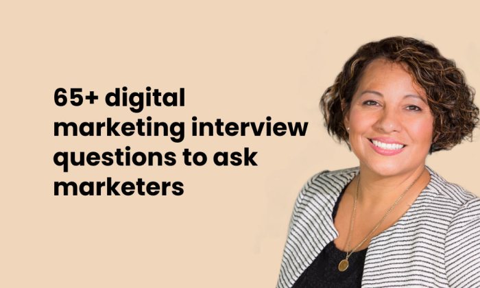 Digital marketing interview questions