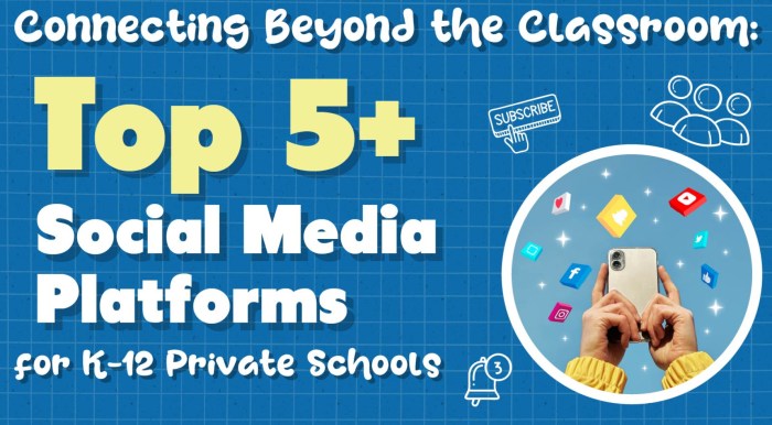 Platform social media k12 private schools