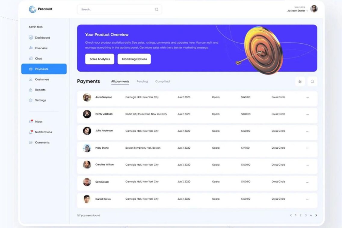 How to use a dashboard
