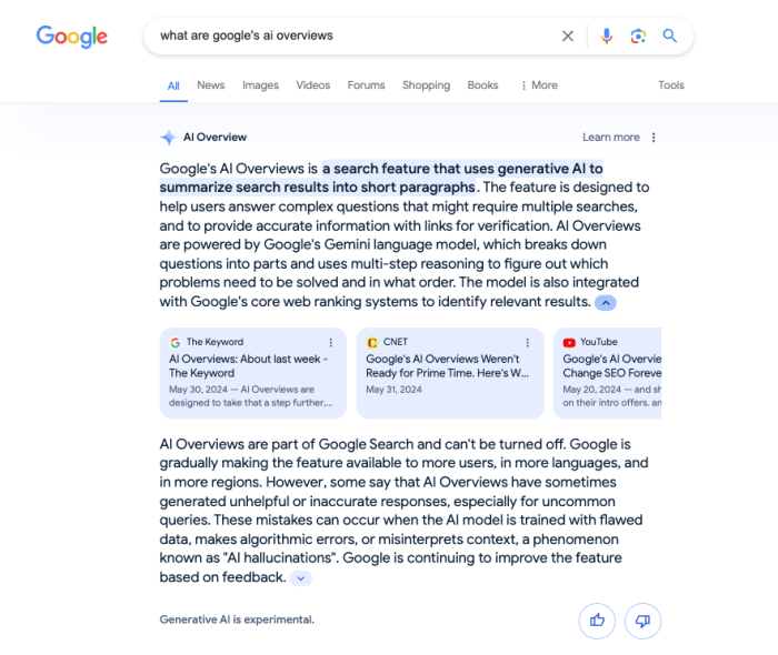 What to do when ai overviews take the spotlight in search