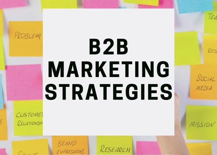 Strategies b2b marketing top