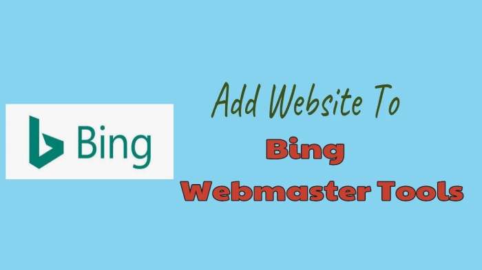 How to add your website to bing webmaster tools