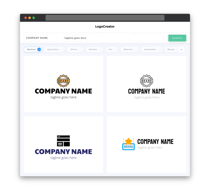 Create a free brand logo