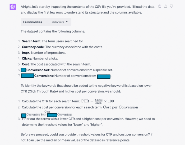 Ppc chatgpt advanced data analysis plugin