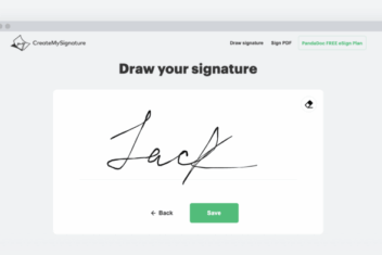 How to create signature