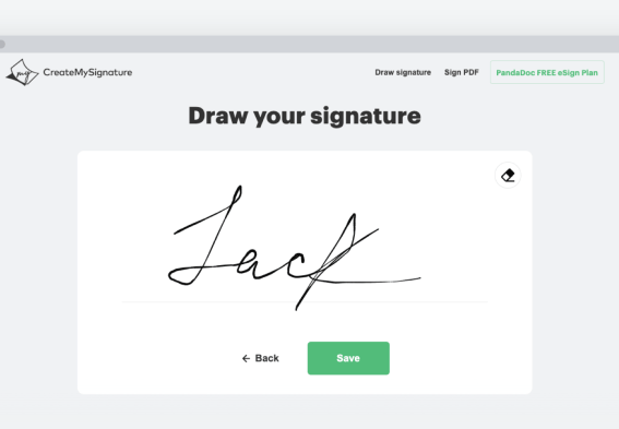 How to create signature
