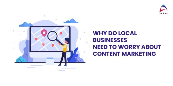 Local business businesses ways Content marketing why local businesses need to worry and how to do it