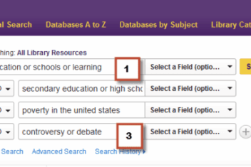 How to use search effectively