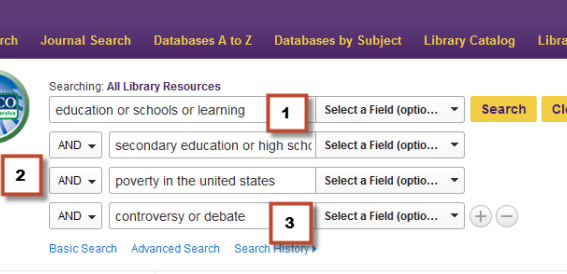 How to use search effectively