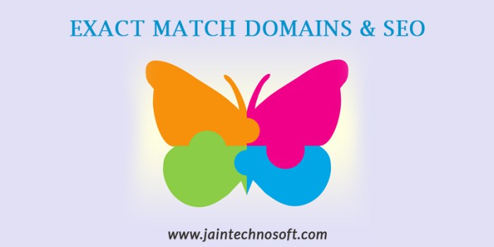 Exact match domains value