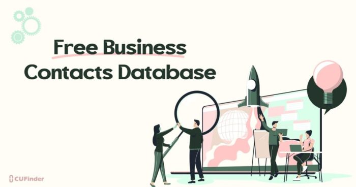 Contacts database concerned How to choose a business contacts database