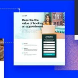 Mobile template landing simple