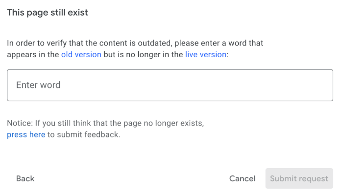 Columns outdated customizable Google remove outdated content