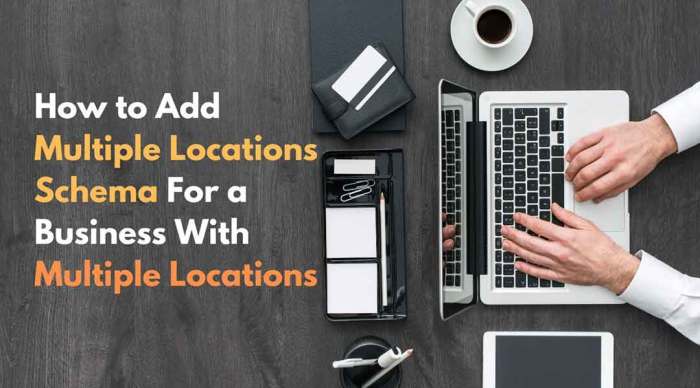 How to add multiple locations schema for local business in wordpress