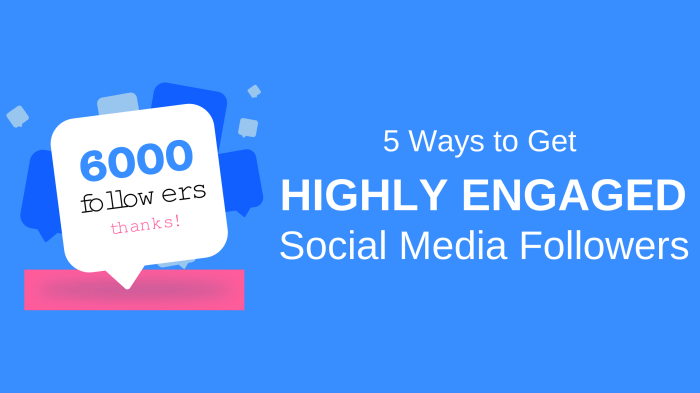 Get social media followers