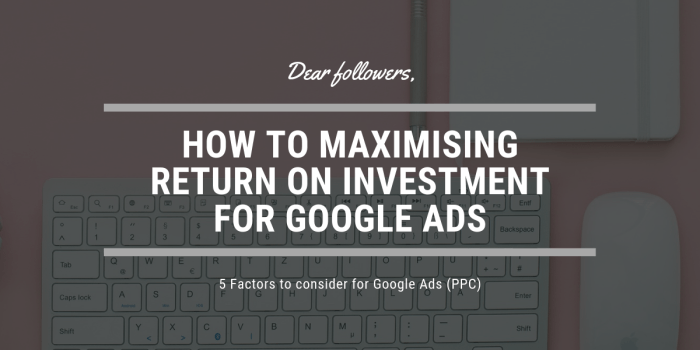 Google ads services agency maximizes roi for businesses