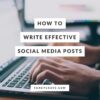 Writing for email social media