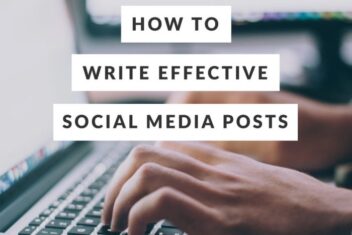 Writing for email social media