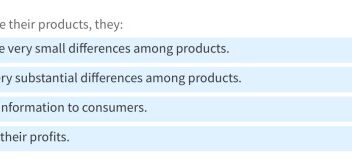 How to differentiate the not so different firm