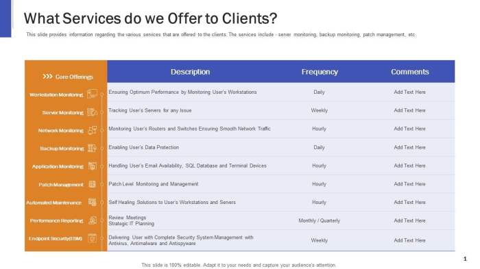 How important are the services your technology firm provides