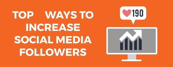 Get social media followers