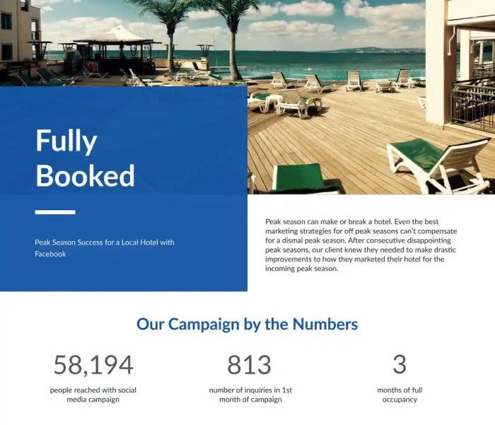 Social posting hotel