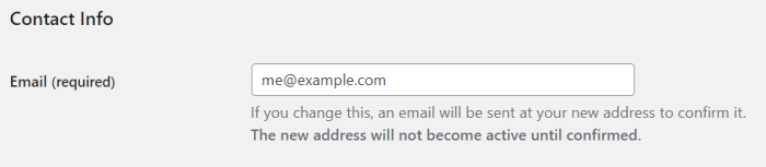 How to disable wordpress admin email verification notice