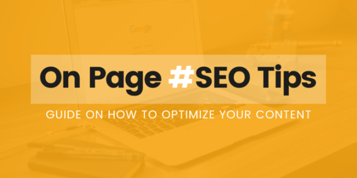The ultimate guide to seo for single page websites