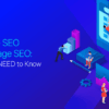 Importance of on page vs off page seo comparison