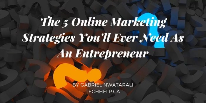 Online marketing 8 step programme
