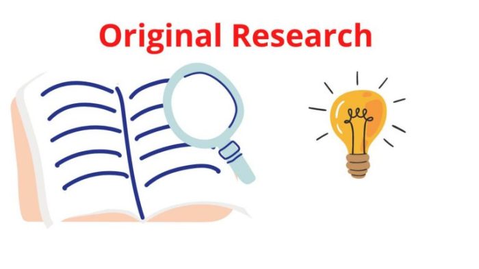 Original research and studies