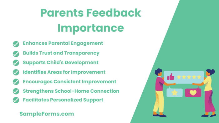 Parent feedback in education