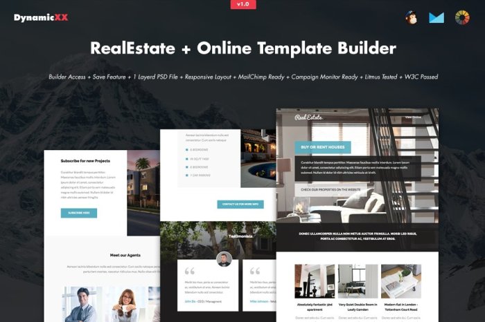 Estate real marketing email editable template examples templates Real estate email marketing
