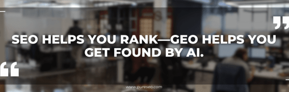 Geo vs seo ai search engines