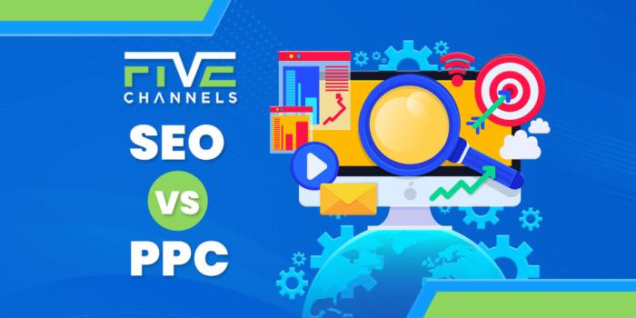 Ppc marketing Seo vs ppc differences