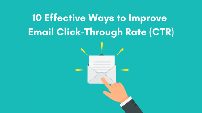 Email marketing strategy to improve ctr