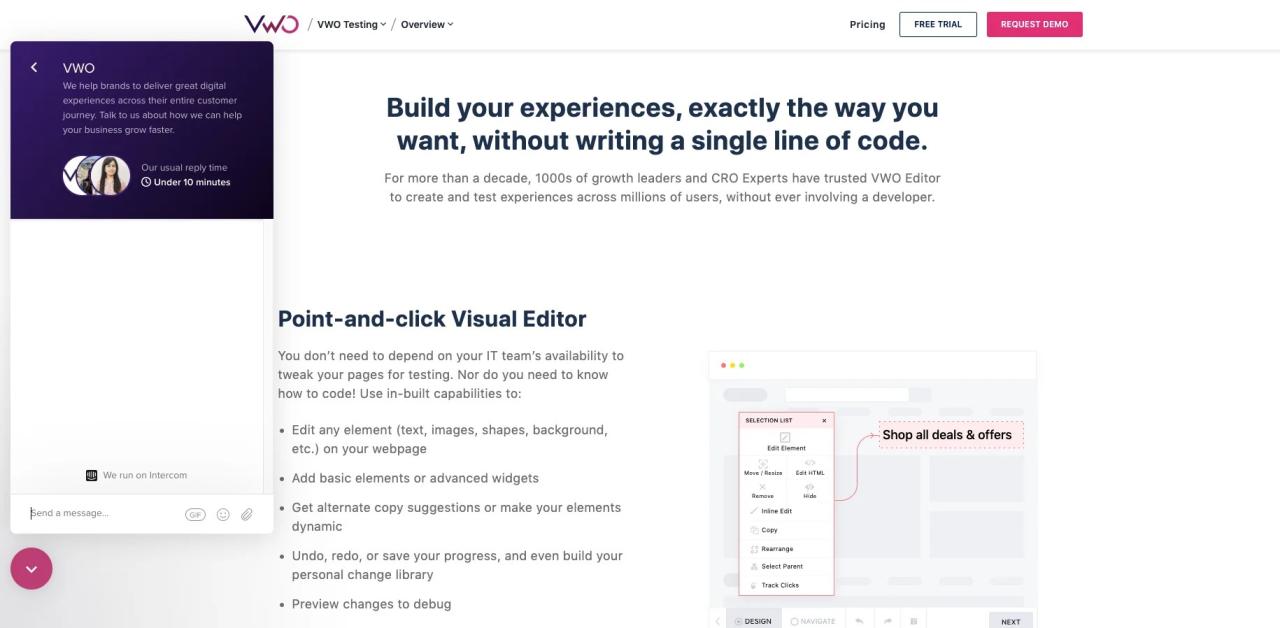 Optimize your website messaging